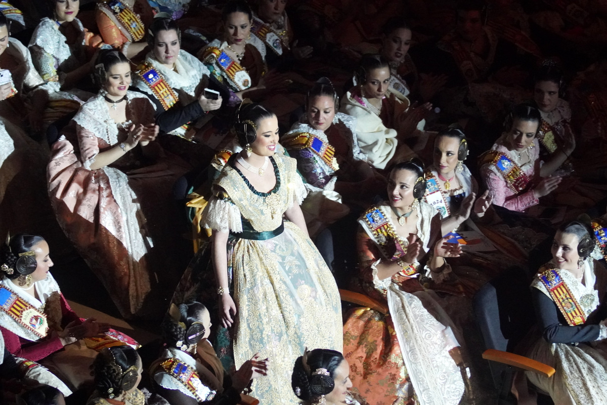 Exaltación de María Estela Arlandis como Fallera Mayor de Valencia 2024